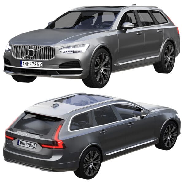 Volvo V90 3D Model