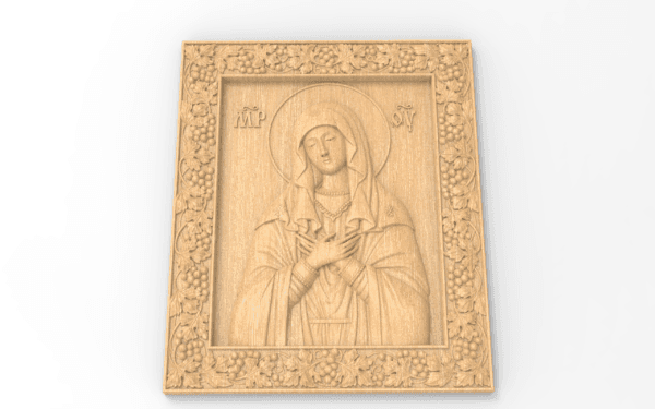 Mother of God Tenderness Icon v4