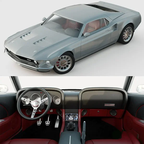 Ford Mustang Mach 40 3D model