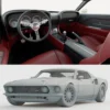 Ford Mustang Mach 40 3D model