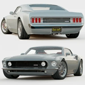 Ford Mustang Mach 40 3D model