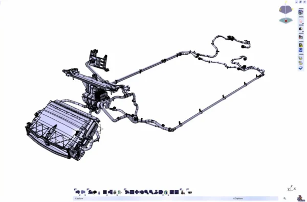 Tesla Model 3 2020 3D Scan to NURBS (CAD)