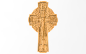Jesus Christ Orthodox 3D Icon