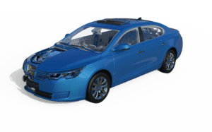 Buick LaCrosse facelift 2014 3D Scan to NURBS