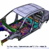 Qoros 5 SUV CF16 2016 3D Scan to NURBS