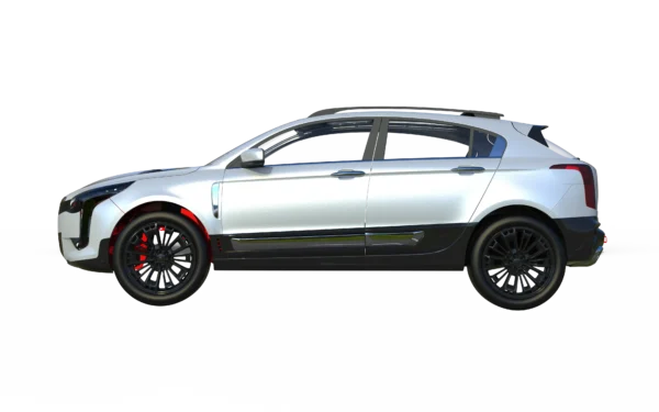 Qoros 2 SUV PHEV CF14X 2015 3D Scan to NURBS