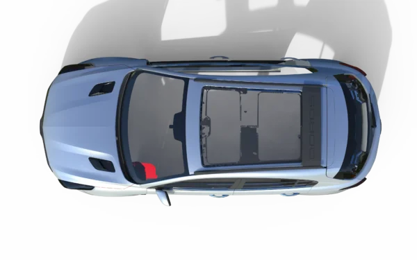 Qoros 2 SUV PHEV CF14X 2015 3D Scan to NURBS