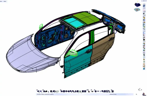 Qoros 5 SUV CF16 2016 3D Scan to NURBS