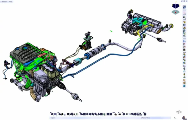 Qoros 5 SUV CF16 2016 3D Scan to NURBS