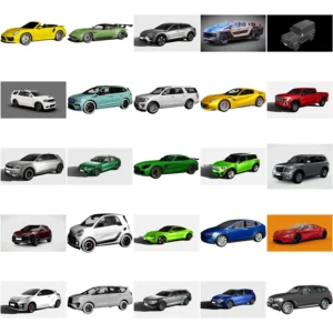 Cars 3D Models Bundle Vol 8 2022
