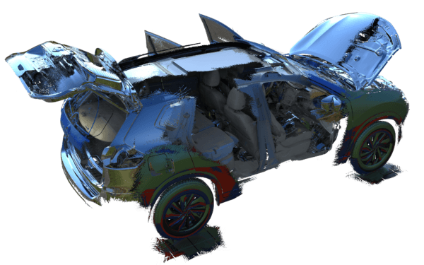 Nissan X-Trail 2015 3D Scan
