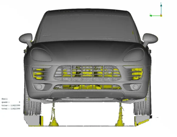 Porsche Macan 3D Scan 2016