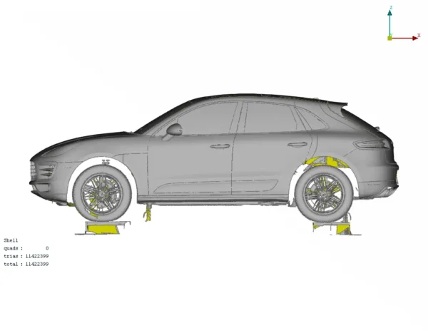 Porsche Macan 3D Scan 2016