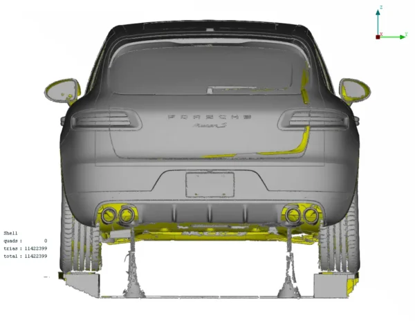 Porsche Macan 3D Scan 2016