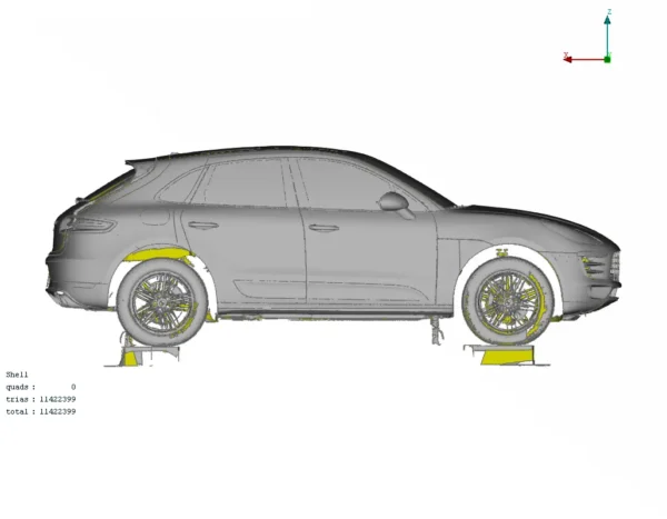 Porsche Macan 3D Scan 2016