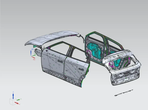 VF7 3D Scan to NURBS