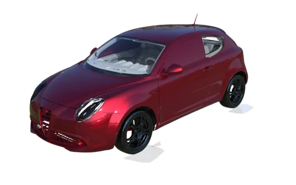 Alfa Romeo Mito 1.4T 09 3D Scan