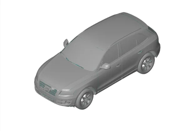 Audi Q5 2.0 TDI Quattro 2009 3D Scan