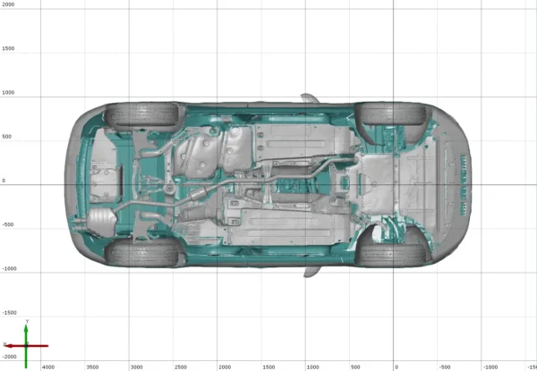 Audi Q5 2.0 TDI Quattro 2009 3D Scan