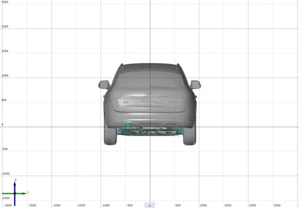 Audi Q5 2.0 TDI Quattro 2009 3D Scan