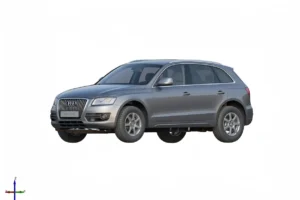 Audi Q5 2.0 TDI Quattro 2009 3D Scan