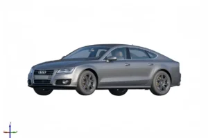 Audi A7 2.8 FSi 2010 3D Scan