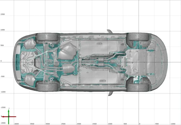 Audi A7 2.8 FSi 2010 3D Scan