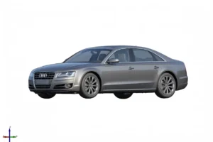 Audi A8 4.2 FSi 2010 3D Scan