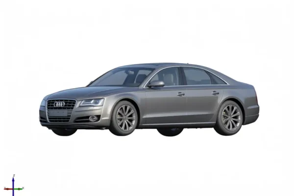 Audi A8 4.2 FSi 2010 3D Scan