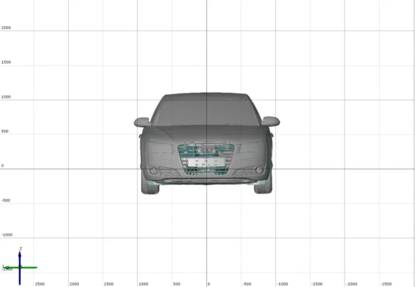 Audi A8 4.2 FSi 2010 3D Scan