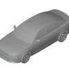 Audi A6 2.8 FSi 2011 3D Scan