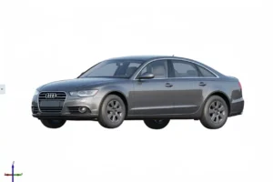 Audi A6 2.8 FSi 2011 3D Scan