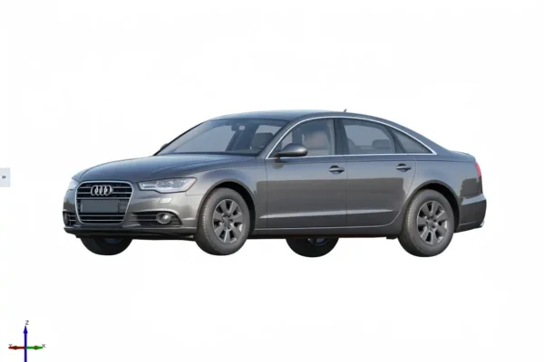 Audi A6 2.8 FSi 2011 3D Scan
