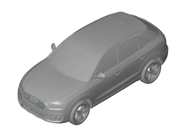 Audi Q3 2.0 TFSi 2011 3D scan