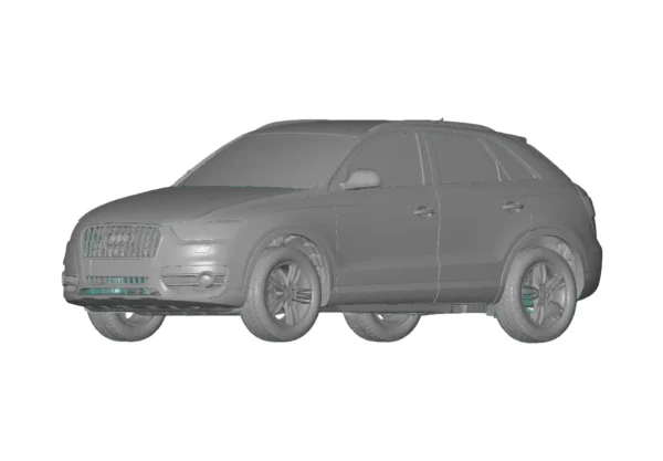 Audi Q3 2.0 TFSi 2011 3D scan