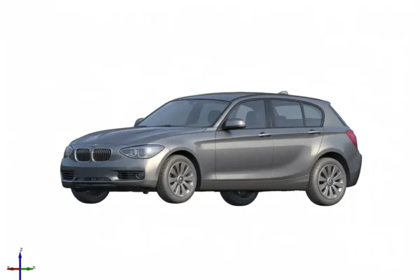 BMW 118i 2011 3D Scan