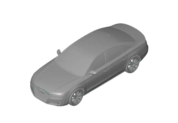 Audi A8 3.0T Quattro 2014 3D Scan