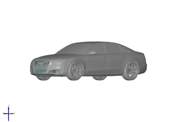 Audi A8 3.0T Quattro 2014 3D Scan