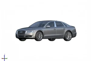 Audi A8 3.0T Quattro 2014 3D Scan