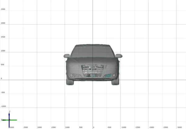 Audi A8 3.0T Quattro 2014 3D Scan