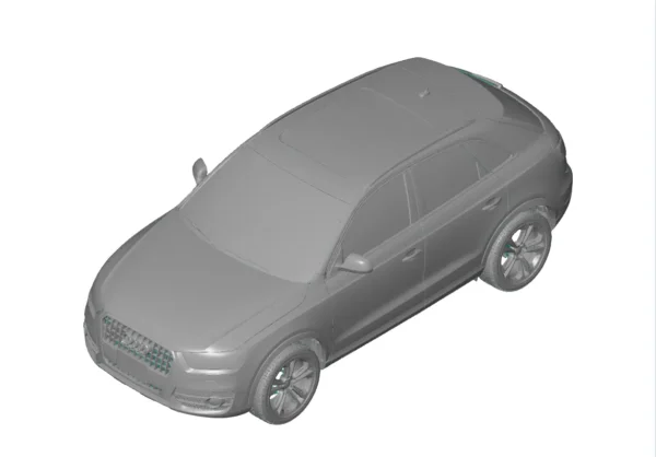 Audi Q3 FWD Prestige 2015 3D Scan