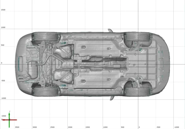 Audi Q3 FWD Prestige 2015 3D Scan