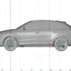 Audi Q3 FWD Prestige 2015 3D Scan