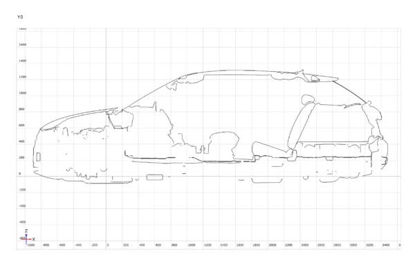Audi Q3 FWD Prestige 2015 3D Scan