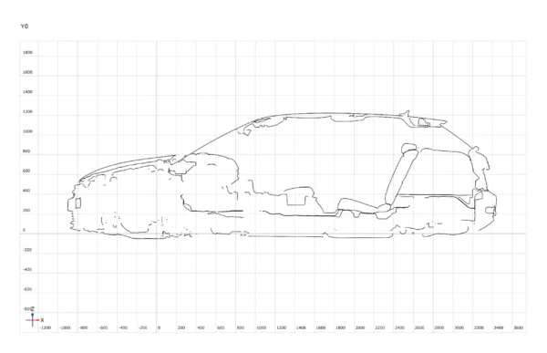 Audi A3 Sportback e­-tron 2016 3D Scan