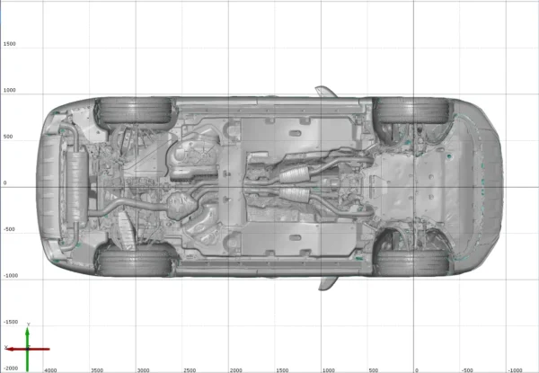 Audi Q7 S Line 2016 3D Scan