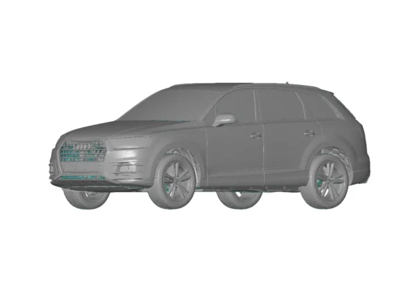 Audi Q7 S Line 2016 3D Scan