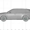 Audi Q7 S Line 2016 3D Scan