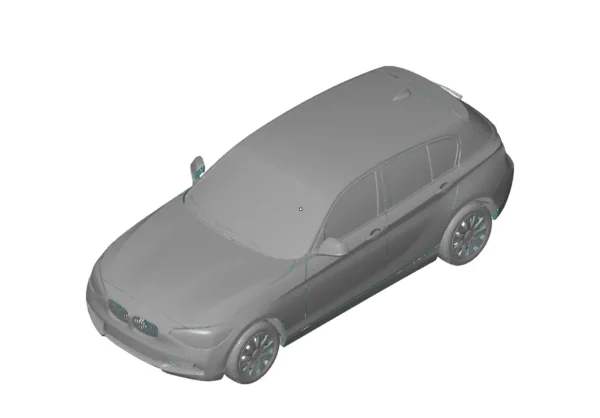 BMW 118i 2011 3D Scan