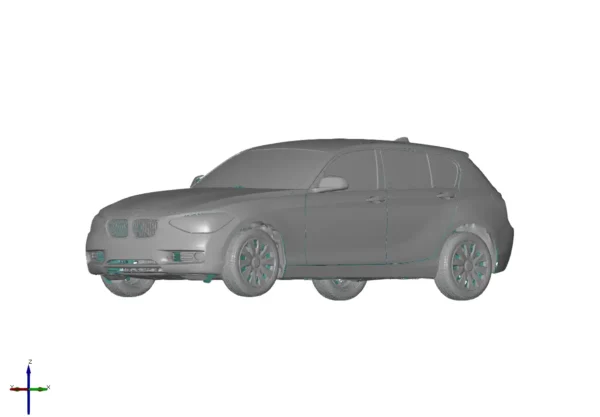 BMW 118i 2011 3D Scan